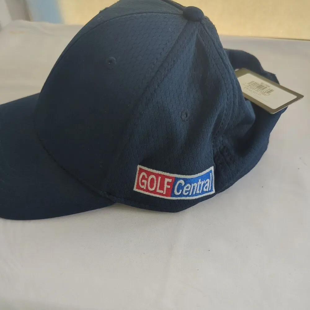 Callaway Strapback Hat Black One Size Adjustable Solid Vent Holes